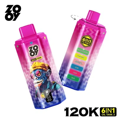 ZOOY 6 IN 1 FLAVORS 120K توپ تارقىتىش